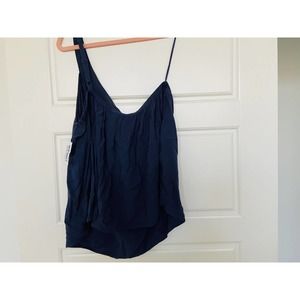 One shoulder adjusting strap top